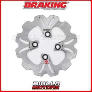 MB02FID DISCO FRENO ANTERIORE SX BRAKING MBK BOOSTER SPIRIT 50cc 1999-2005 WAVE - Picture 1 of 5