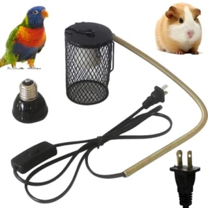 Ceramic Heating Lamp Anti-scalding Lampshade Waterproof Pet Warmer Bulb - Picture 1 of 16