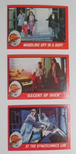 STAMPMART : USA HOWARD THE DUCK 1986 MARVEL COMICS 3 DIFF TOPPS TRADING CARD - Picture 1 of 2