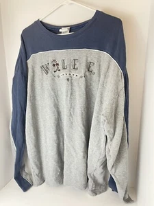 Vintage 1990s Wild Coyote WB Warner Bros. Studio Store XL Long Sleeve Shirt Gray - Picture 1 of 6