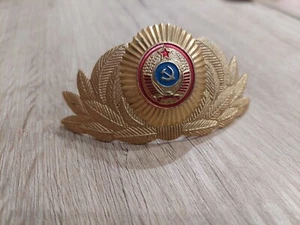 Soviet Cockade Ceremonial Militia. Hat Cap Uniform badge. USSR Police Original - Picture 1 of 19