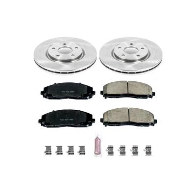 Kit de frenos de disco PowerStop - Delantero - Se adapta a Chrysler Pacifica 2017-2021, Chrysler To Foto 1 de 4