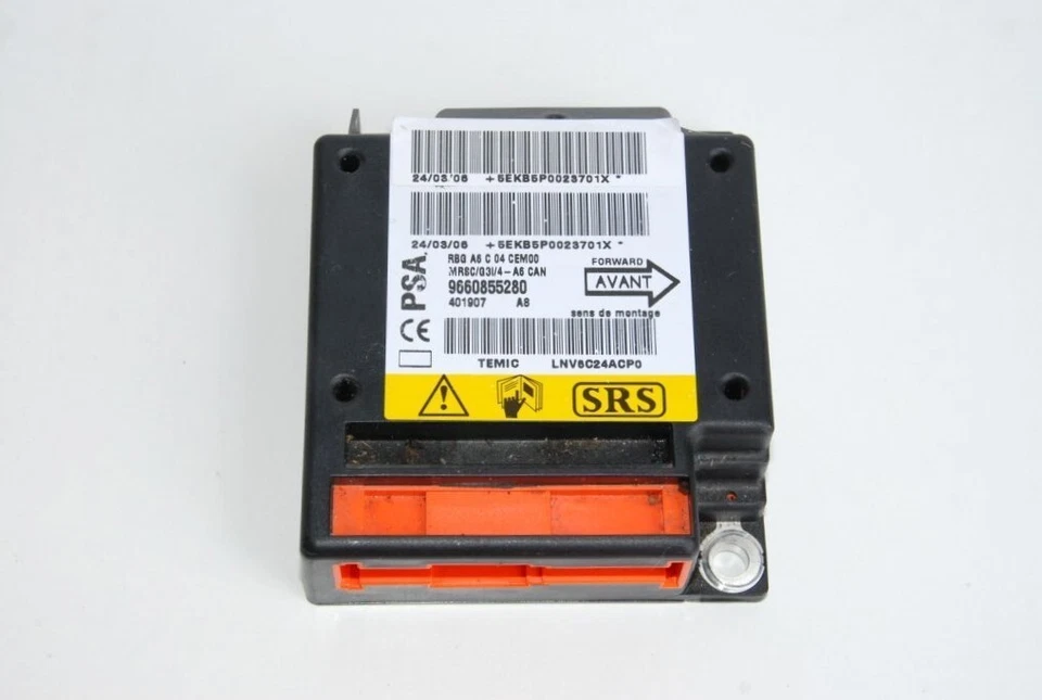 Centralina Airbag Citroen C2 1.4 Hdi Diesel J8HC 9660855280 - Immagine 1 di 3