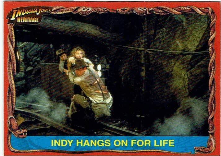 Indiana Jones Heritage Topps 2008 White Back Parallel Chase Card #49 - #295/500 - Image 1 of 1