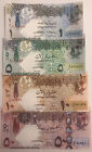 Qatar 1 - 50 Riyals Banknotes Of 2008 Unc