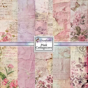 PINK COTTAGECORE - Paper Pack - Picture 1 of 3