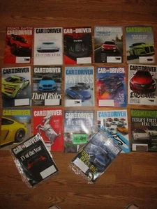 Car and Driver Magazines~Back Issues~2020-2022~17 Issues - Picture 1 of 8