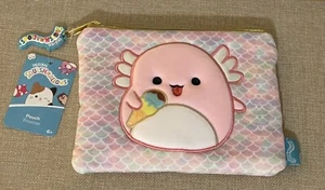 Squishmallows Soft Zippered Pouch New Trousse Character  - Picture 1 of 5