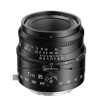 TTArtisan Tilt 35mm F1.4 Large Aperture Prime Lens for Nikon Z ZFC Z9 Z8 Camera - Image 1 of 4