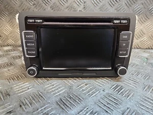 2011 VW GOLF S 5DR MK6 MULTIMEDIA DUB CD PLAYER 3C8035195G - Picture 1 of 3