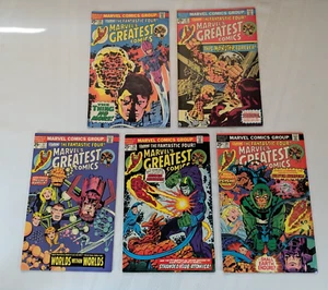 Marvel's Greatest Comics ~ FANTASTIC FOUR #57-61 hi-grade 5bks Galactus! - Picture 1 of 7