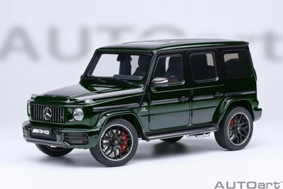 Mercedes AMG G63 2019 Verde Scuro Metallizzato Modellino 1:18 Autoart - Immagine 1 di 4
