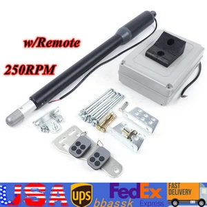 Abridor de puerta automático de 110 V con motor de CC de alta resistencia con control remoto - Imagen 1 de 13