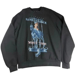 Beyoncé Renaissance World Tour Black Crewneck - M - Picture 1 of 5