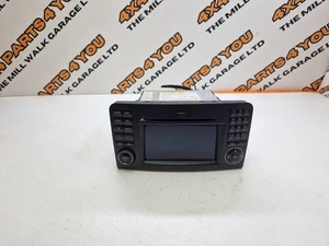 2008 MERCEDES ML W164 STEREO RADIO SAT NAV CD HEAD UNIT A1648705094 (NO CODE) - Picture 1 of 9