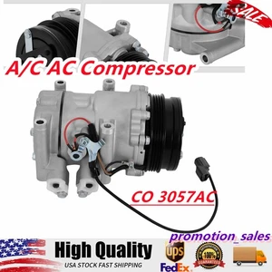 A/C Air Conditioner Compressor for 1994-2000 Honda Civic 1.6L & 97-01 CR-V 2.0L - Picture 1 of 14