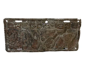 License Plate 1938 Oregon 208-537 (Single Plate) - Picture 1 of 2