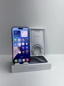 Apple iPhone 15 Pro Max A2849 256GB Blue! Perfect condition! Unlocked device! - Afbeelding 1 van 8