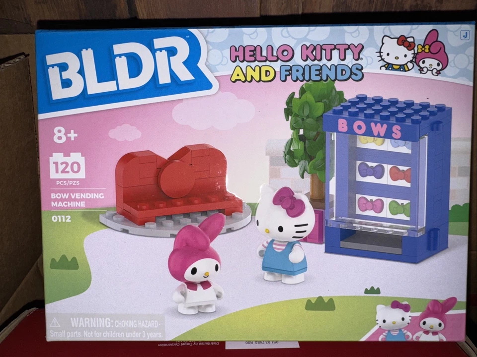 BLDR Hello Kitty and Friends Bow Vending Machine Builder Set 120 pcs NIB - Image 1 of 1