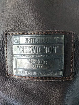 CHEVIGNON BRITISH CUT MERCHANT NAVY DUFFLE BAG BROWN SOFT THICK LEATHER & STRAPS - Image 1 of 4