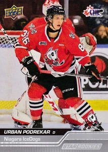 2023-24 Upper Deck CHL Star Rookies #370 Urban Podrekar, Niagara IceDogs - Picture 1 of 1