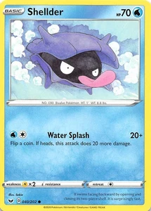 Shellder 040/202 SWSH01: Sword & Shield Base Set Pokemon 004636 - Picture 1 of 2
