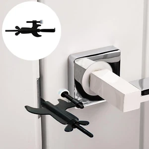 Portable Door Lock, Upgrade Travel Lockdown Security Door Locker, Home Safety Pr - Picture 1 of 7