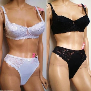 "New" Vogue Petite Confidence Booster Push Up Gel Bra Black/White Underwired - Picture 1 of 16