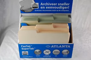 Atlanta Display FasTab / SuperTab Hängeregistratur kompl. Einstellmappen Jalema - Bild 1 von 8
