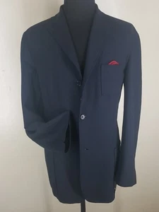 DKNY New Made In Italy Sport Coat -Shirt Jacket 100% Wool   Fit 44 Long-46 Long  - Picture 1 of 12