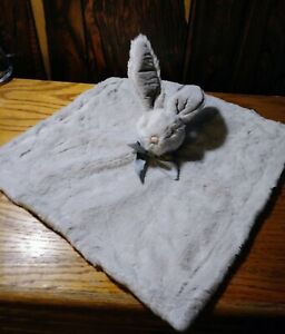 Pottery Barn Kids Monique Lhuillier Bunny Rabbit Furry Lovey Security Blanket