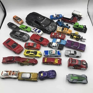 Lot Of 31 Toys Cars Hot Wheels & Lamborghini Included In Good Condition - Picture 1 of 11