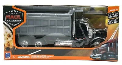 NEW RAY KENWORTH W900 DUMP TRUCK LONG HAUL TRUCKER 1:43 SCALE - Image 1 of 2