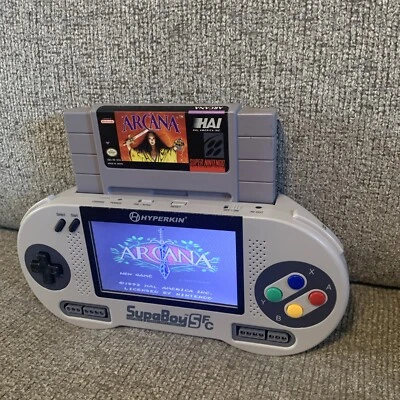 Carrito Arcana para SNES Super Nintendo solo probado y funciona Foto 1 de 4