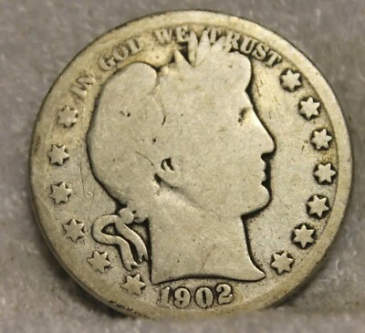 1902O barber half dollar - Image 1 of 2