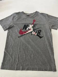 Nike - Air Jordan Youth T-Shirt - Size Large Gray - Picture 1 of 6