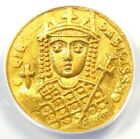 Irene Gold AV Solidus Coin 797-802 AD - Certified ANACS MS62 (Choice MS UNC)