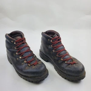 Vintage Munari For REI Wandern Bergsteiger Stiefel Damen gewachstes Leder Größe 6 - Bild 1 von 11