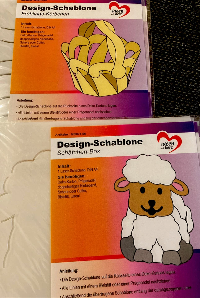 Design Schablonen - Bild 1 von 4