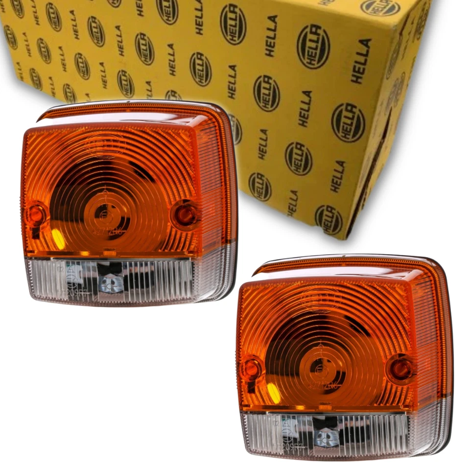 Hella Blinker mit Standlicht Traktor für Fendt Case IH 2BE003 014-251 L+R - Bild 1 von 4