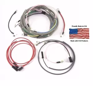 IH Farmall 140 SN 2582-26800 (w/ Generator) Original Design Wiring Harness - Picture 1 of 3