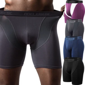 Packs Men Boxer Shorts Underwear Tagless Seamless Lightweight Stretch Briefs New - Picture 1 of 21