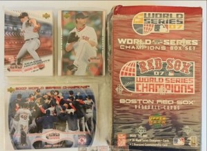 Boston Red Sox 2007 World Series Champions Upper Deck Baseball Card Set READ