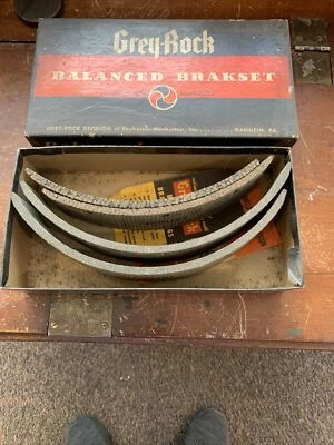 EIXO DIANTEIRO BUICK FORRO DE FREIO GREY-ROCK NOS #BB2035D 1952 - Imagem 1 de 2