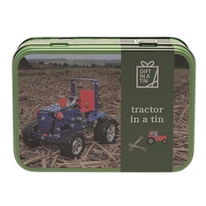 Tractor in A Tin Construction Kit. ATP Gift in a tin. Bolt Together. Age 8+ yrs - Picture 1 of 4