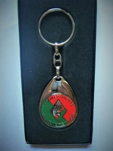 NEUF BOITIER AVEC PORTE CLES PRESTIGE EN ACIER LEGION ETRANGERE DU 4° RE FAB GLF - Imagen 1 de 3