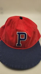 Gorra Polo Ralph Lauren Logo Bordada Correa de Cuero Ajustable Rojo/Azul Marino 0003 - Imagen 1 de 2