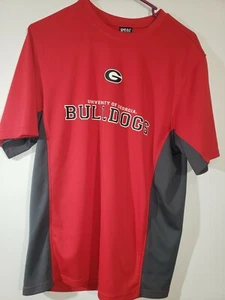 Georgia Bulldogs Gear Mens Loose Fit Heat Gear T Shirt Large - Picture 1 of 3