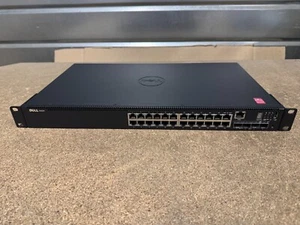 Dell N1524 (E15W) commutateur, 24 ports 1GbE + 4 ports SFP 10GbE - Photo 1/8