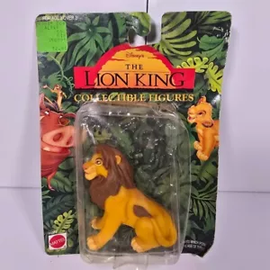 The Lion King Mattel Action Figure Adult Simba with Cart New in Box - Picture 1 of 3
